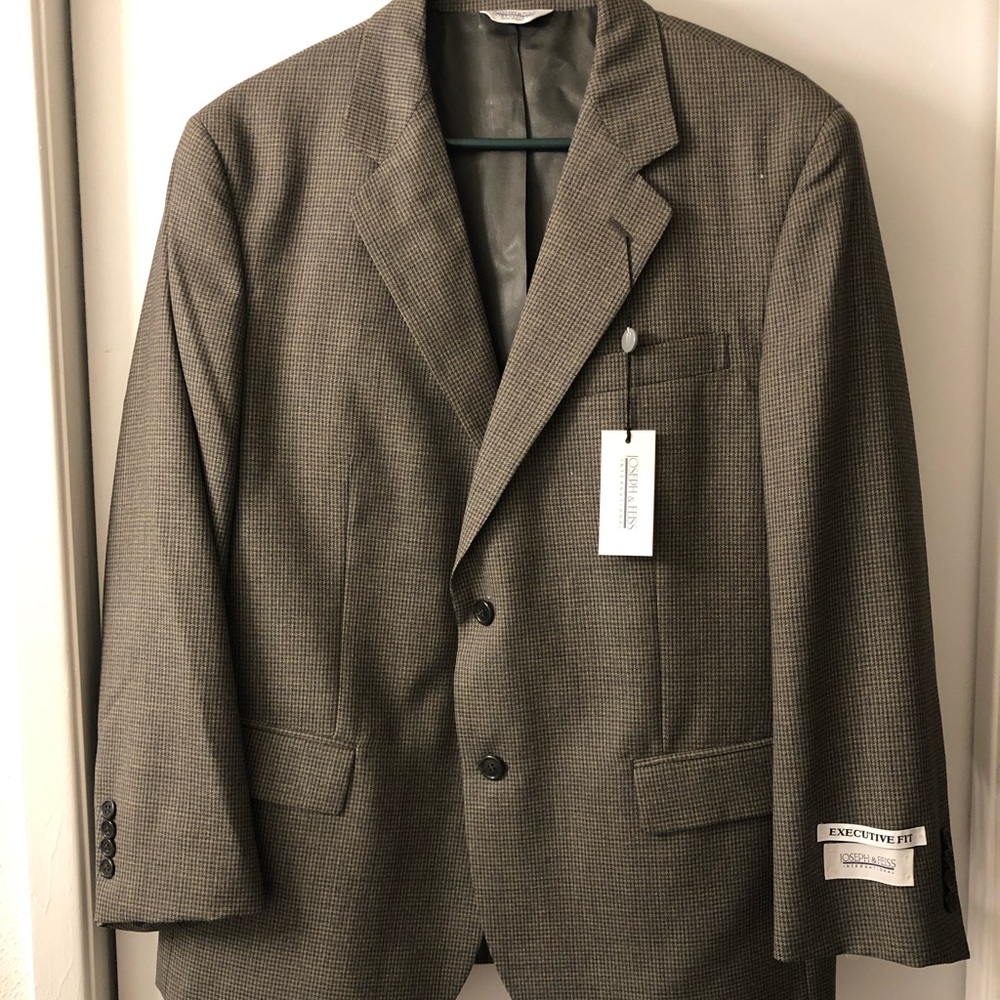 Men’s Joseph & Feiss suit coat, NEW! Size 40 S